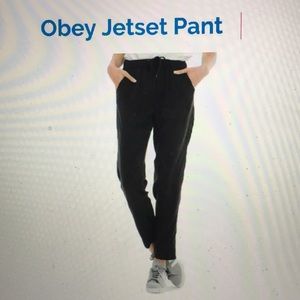 Obey tapered leg ankle pants. Super soft! NWOT
